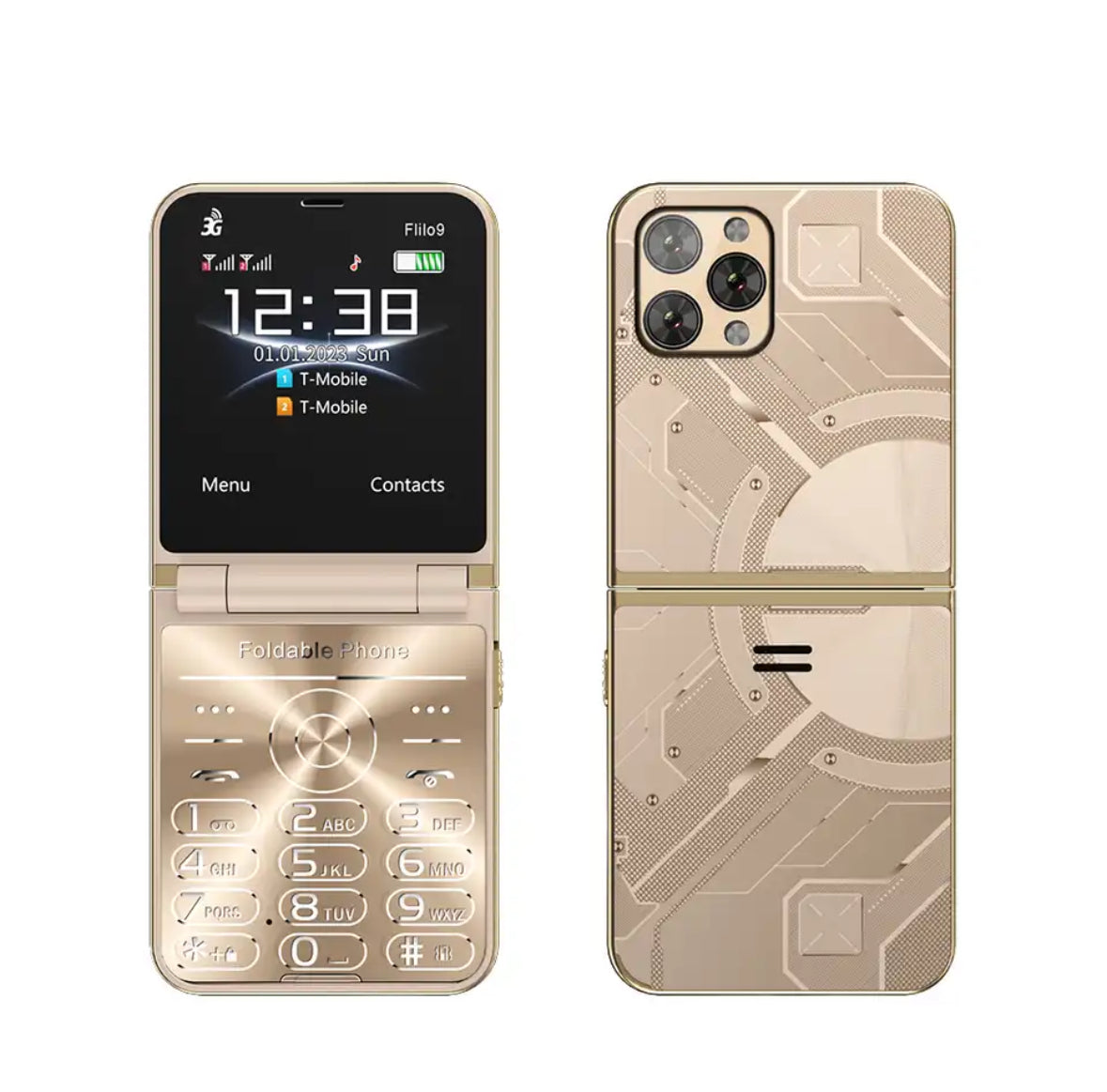 MINI Flip Phone Flilo 9