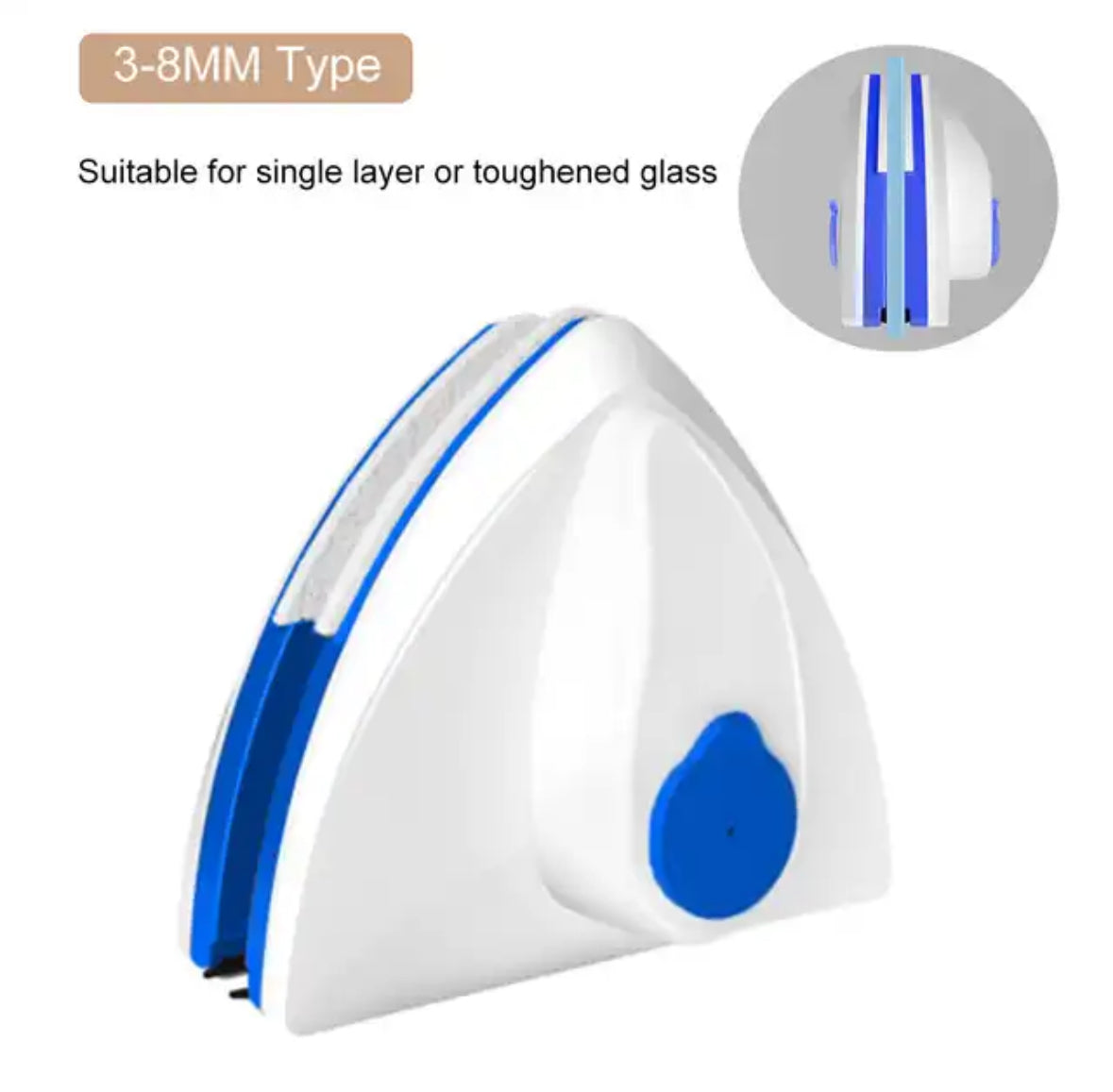 Magnetischer Spezial Fenster Putzer