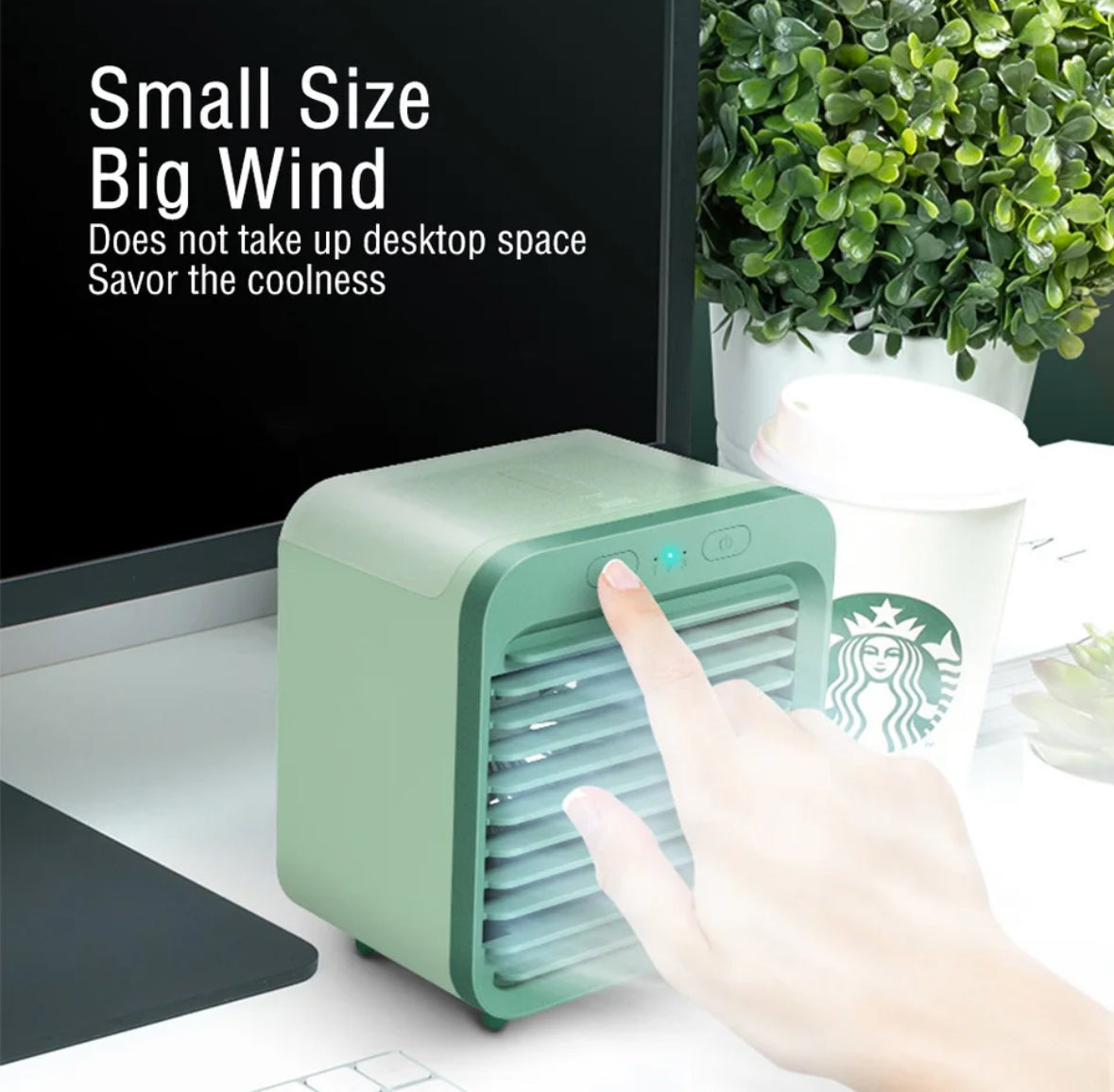 Tragbarer Mini Klimaanlagen Ventilator