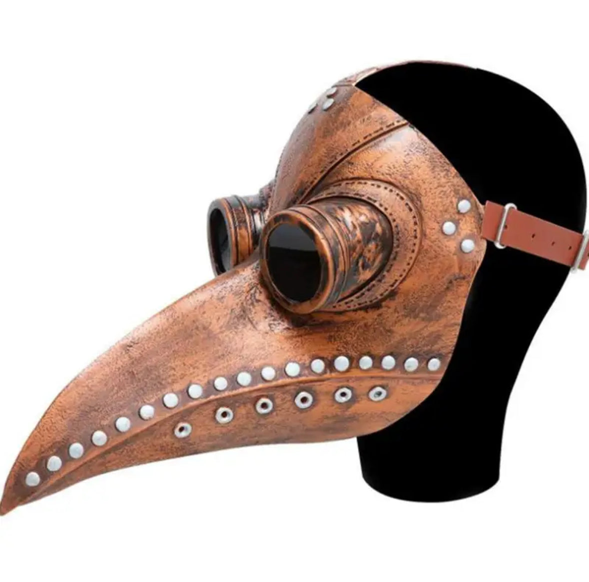 Gruselige Vogelmensch Maske