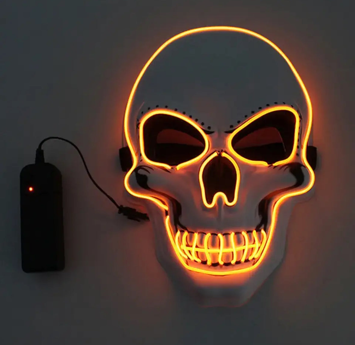 LED Totenkopf Maske