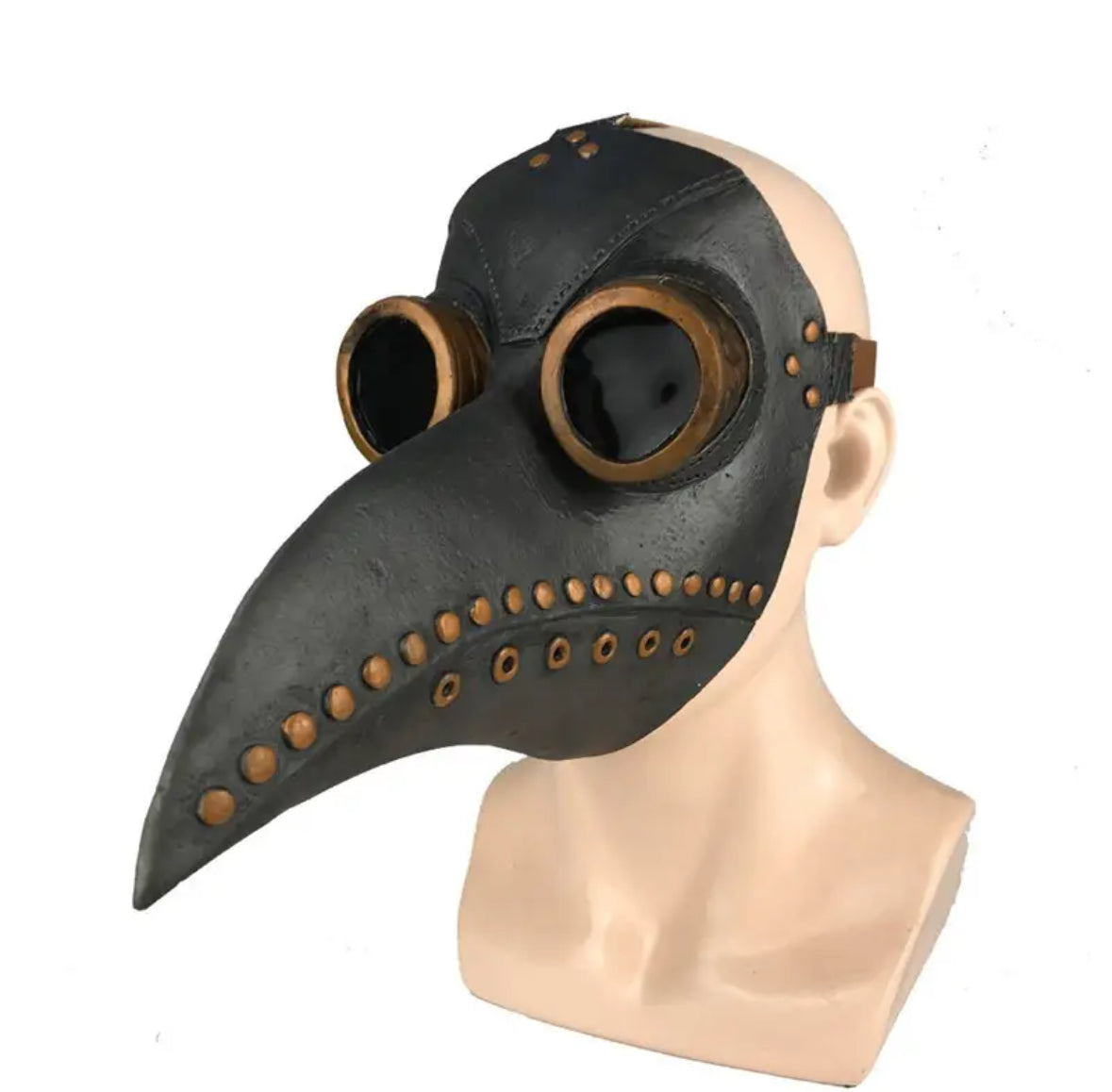 Gruselige Vogelmensch Maske