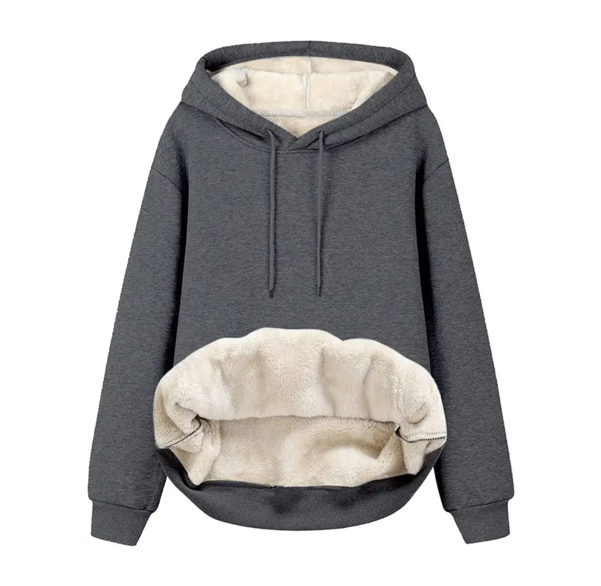 Gefütterter Thermo Winter Hoodie