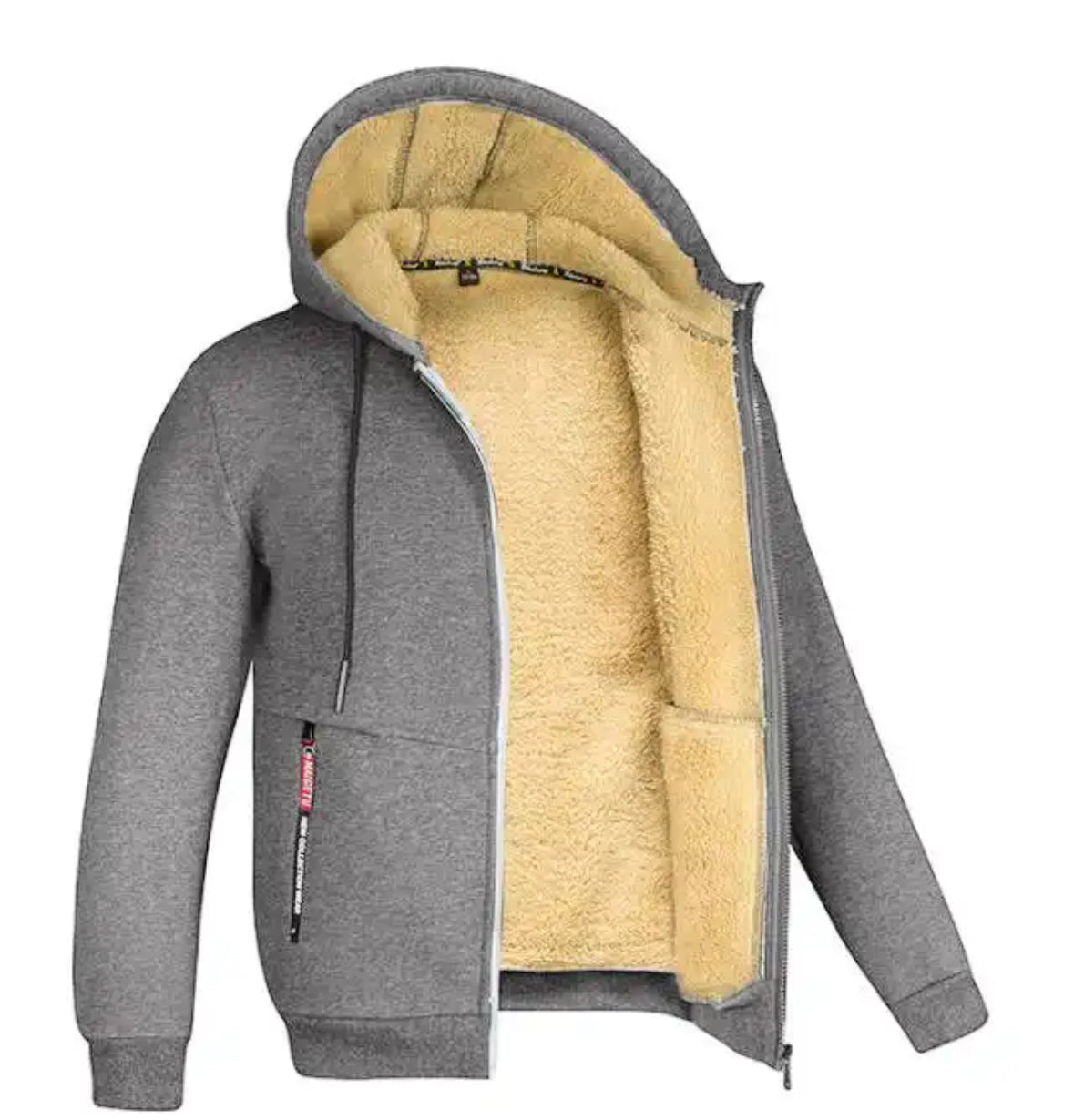 Gefüttertes Thermo Winter Zip-Hoodie