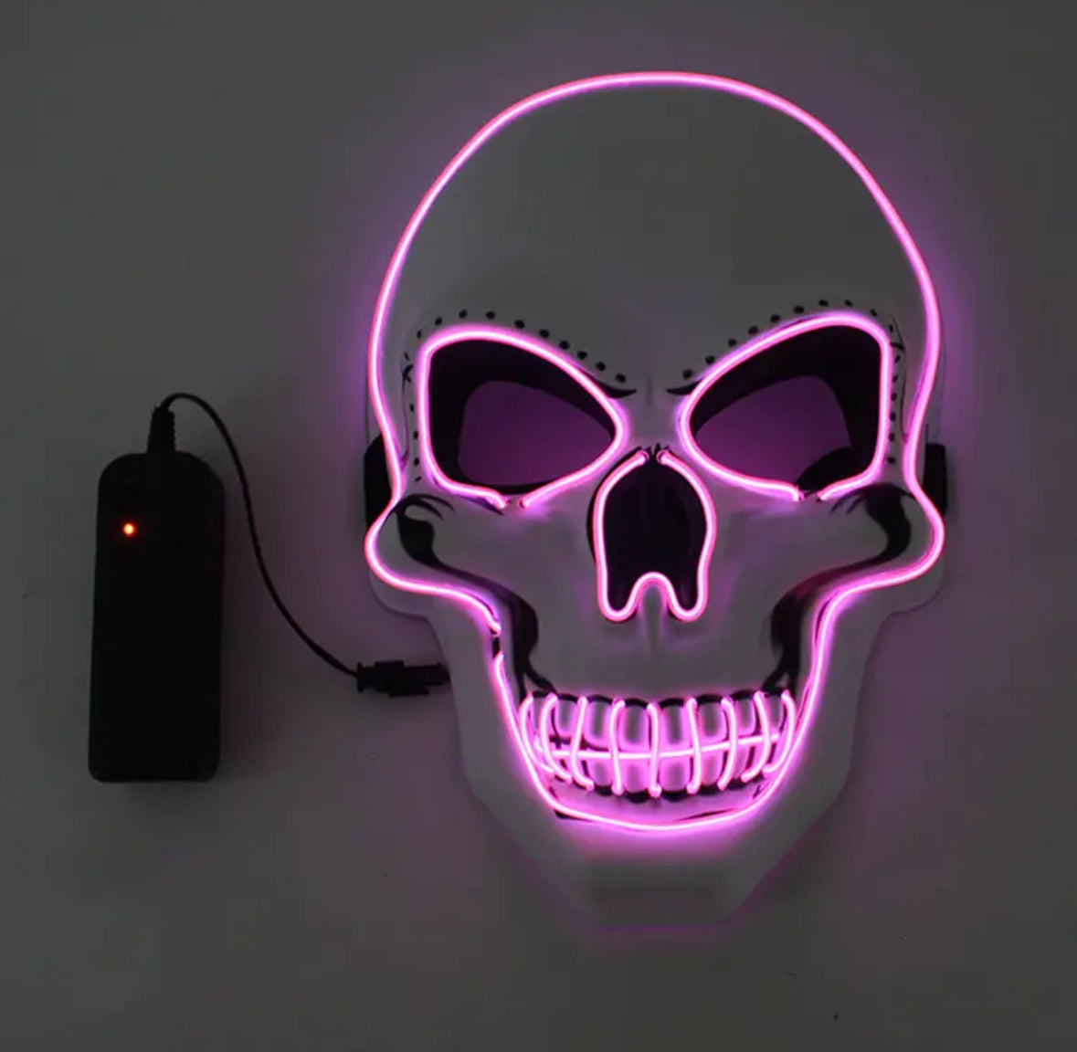 LED Totenkopf Maske