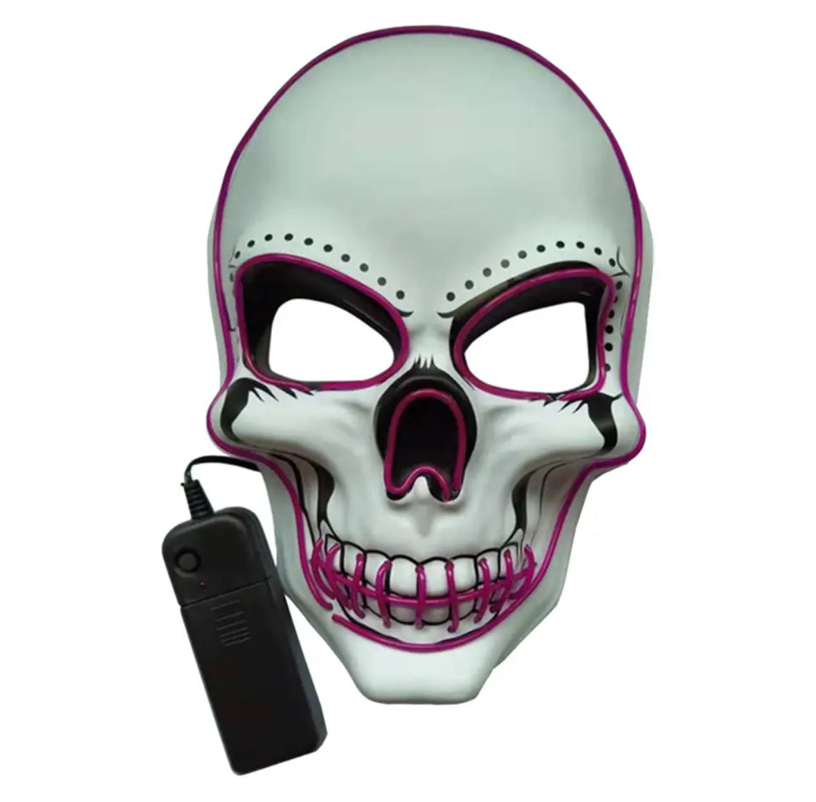 LED Totenkopf Maske