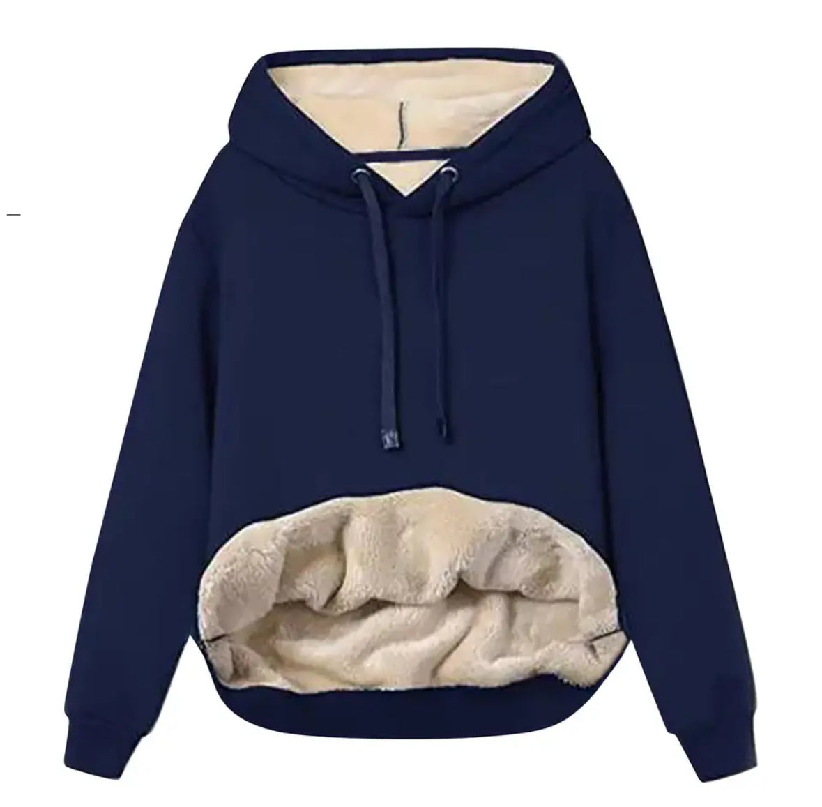 Gefütterter Thermo Winter Hoodie