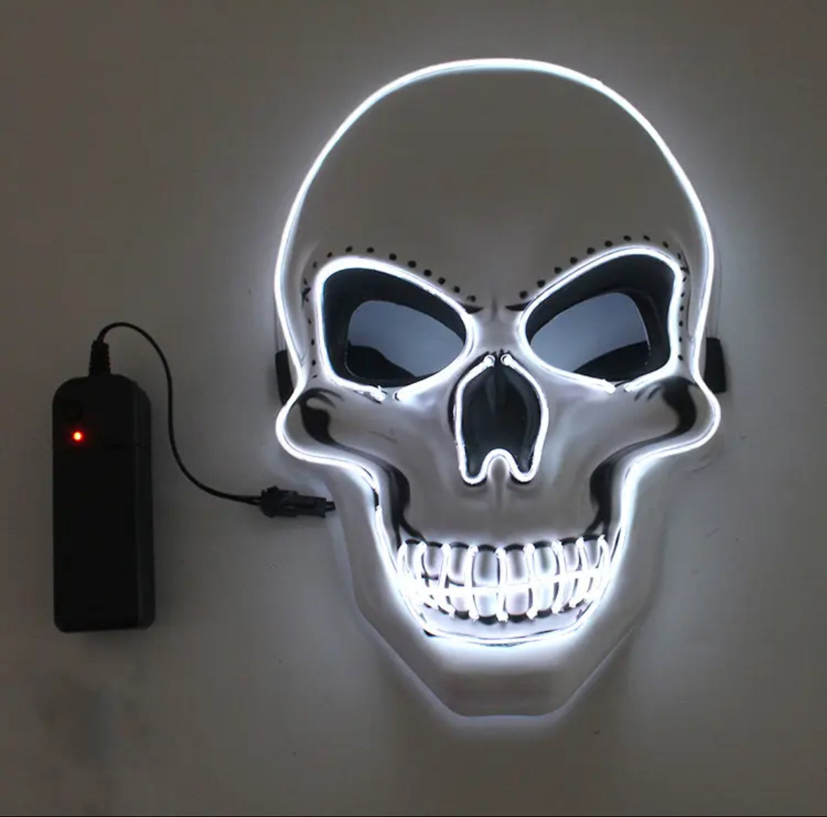 LED Totenkopf Maske