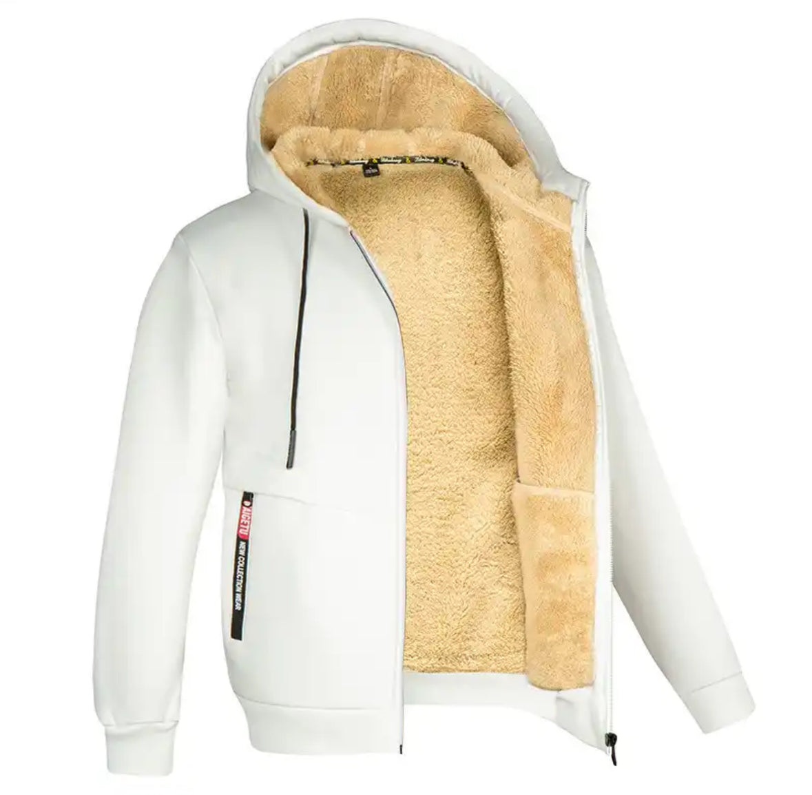 Gefüttertes Thermo Winter Zip-Hoodie