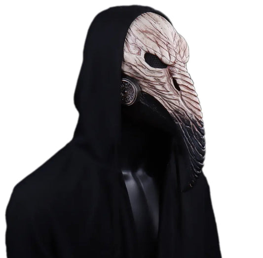 Gruselige Vogelmensch Maske