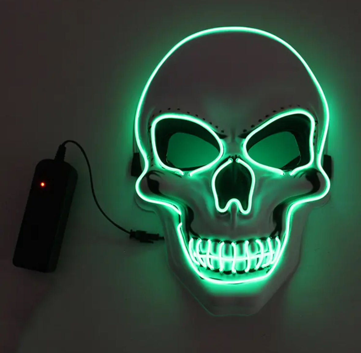 LED Totenkopf Maske