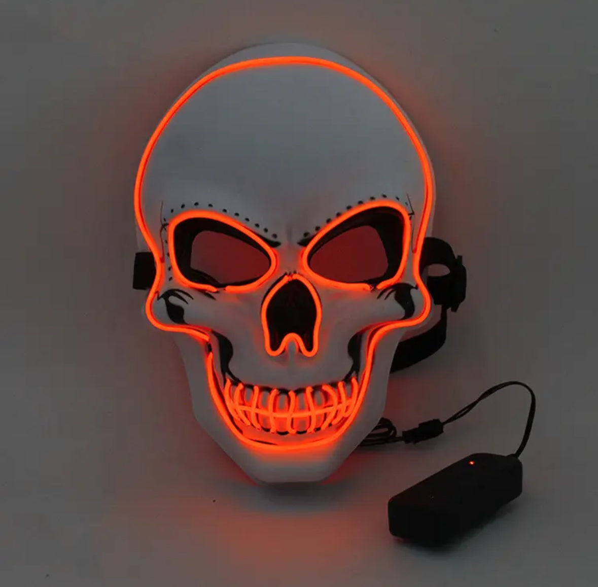 LED Totenkopf Maske