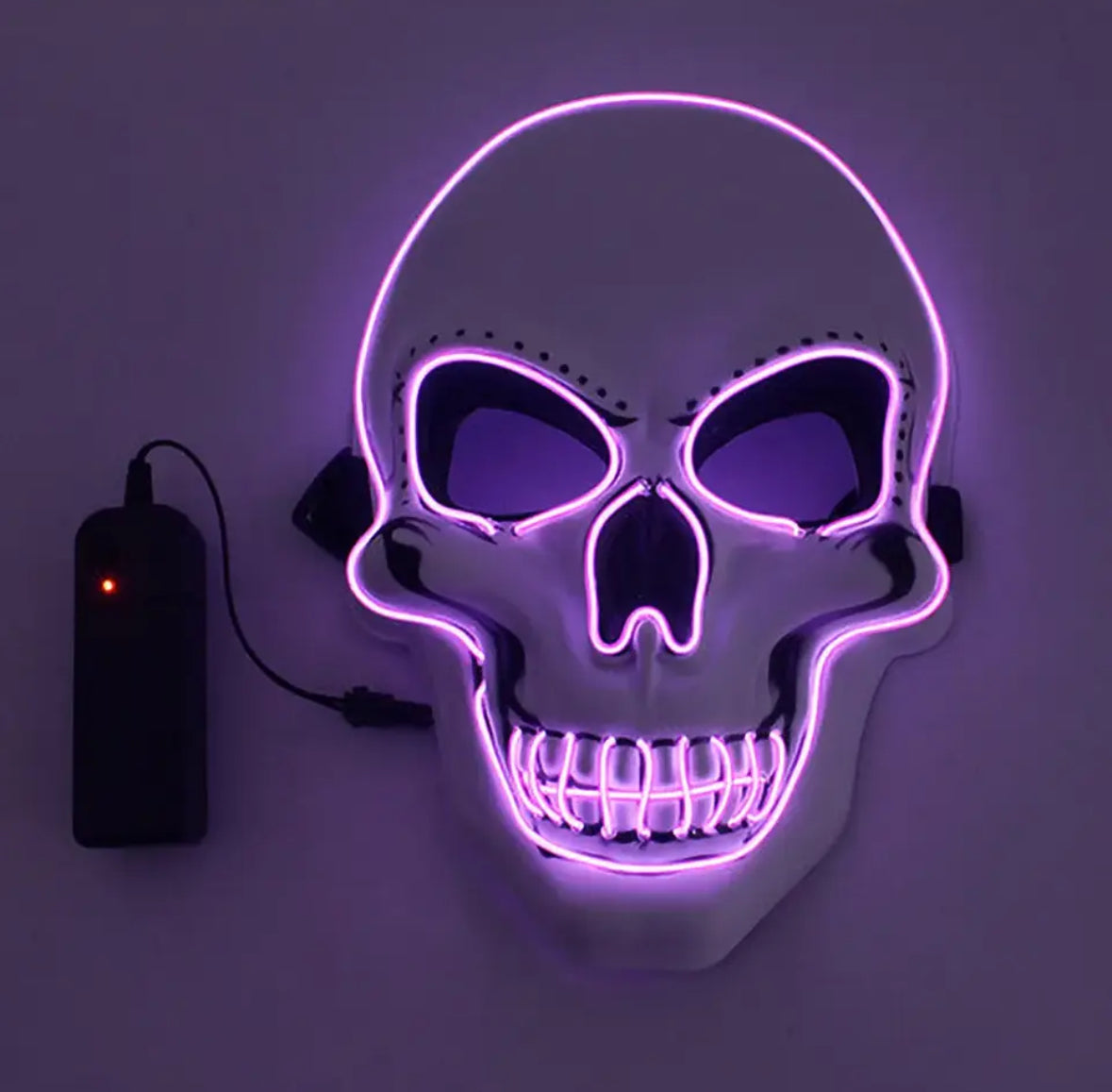 LED Totenkopf Maske