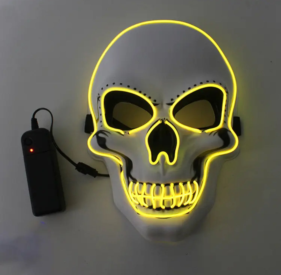 LED Totenkopf Maske