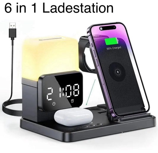 6 in 1 Ladestation