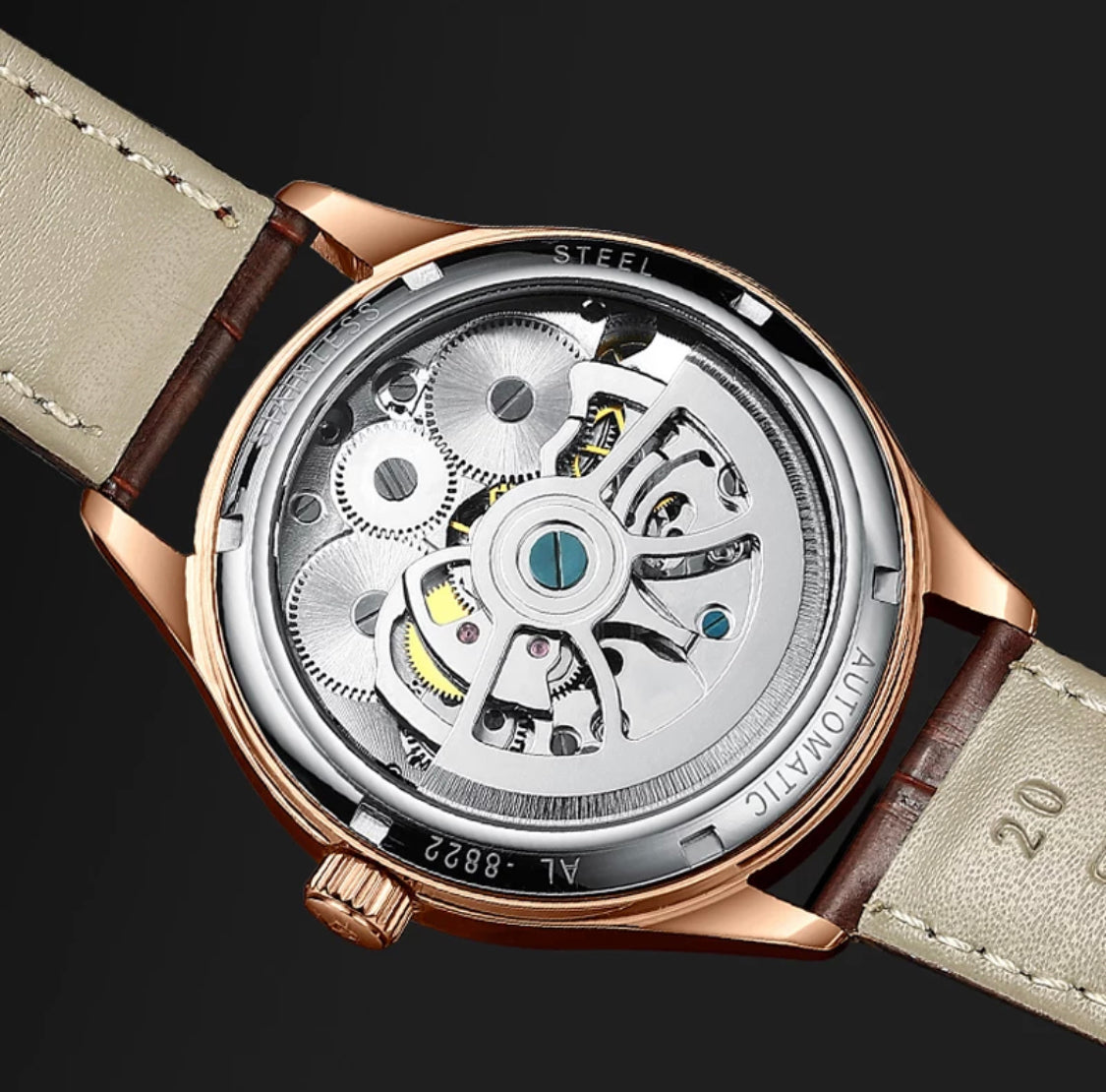 Automatik Doppel Tourbillon Uhr